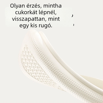 Gyerekeknek készült pamut papucs belül plüss, hullámmintával, EVA talppal, téli szezonhoz