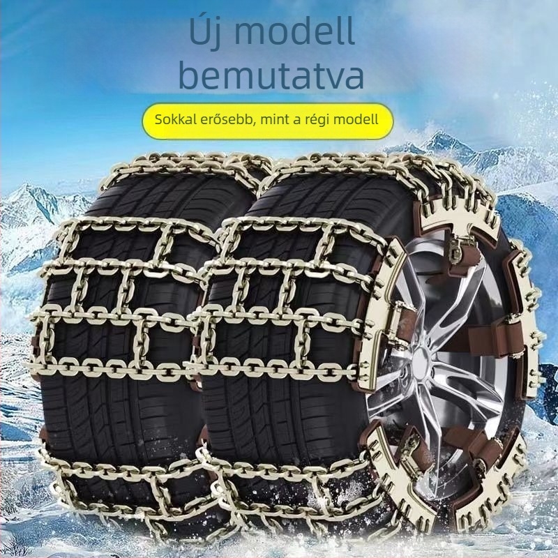 Haiyu vasból készült anti-slip lánc SUV off-roadhoz, univerzális automata, cikkszám 1010437456