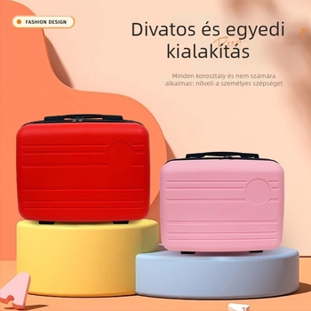 Mini PP anyagú kozmetikai neszesszer logóval, utazáshoz, vállalati márkájú