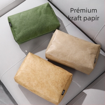 Kozmetikai táska Joyful, kocka alakú, Dupont papír, nagy kapacitás, ultra könnyű