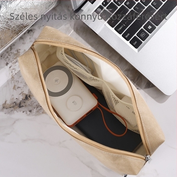 Kozmetikai táska Joyful, kocka alakú, Dupont papír, nagy kapacitás, ultra könnyű