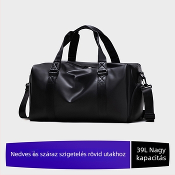 Uniszex utazó- és edzőtáska rövid utakhoz, 36–55L, vászon anyag, vízálló, ultra könnyű, cipők elférnek benne