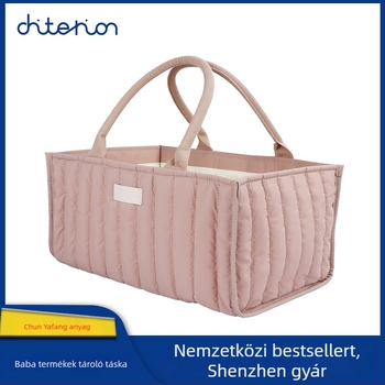 CHITERION ruhatároló táska, pamut, kocka alakú, többfunkciós, modell MX0489-PK