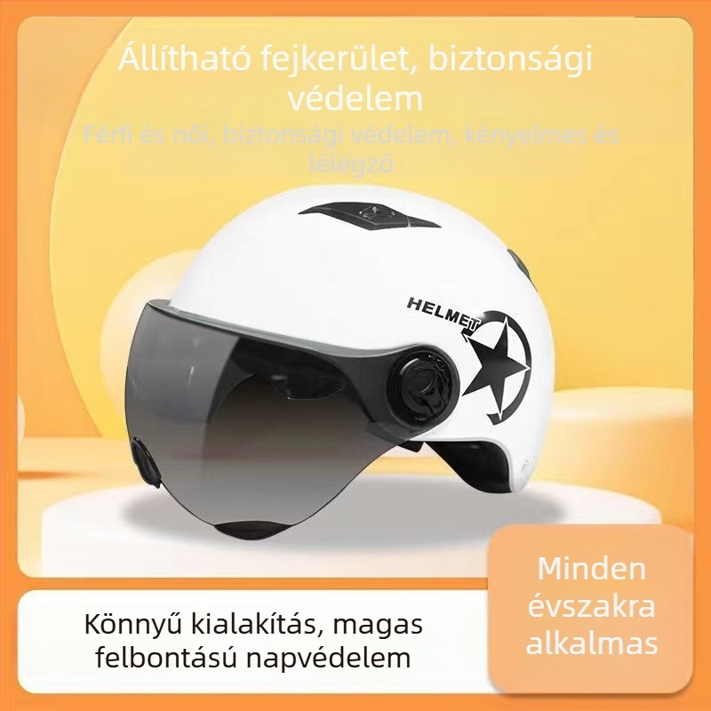 Elektromos jármű sisak - könnyű, ABS anyag, általános használatra, nyárra, TCO99 tanúsítvány