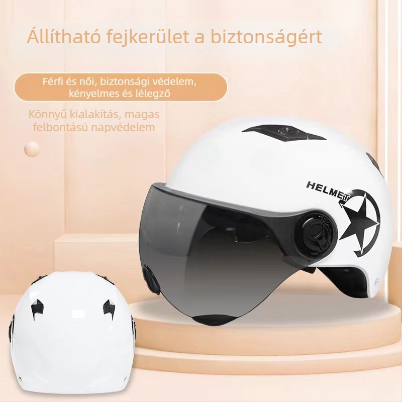 Elektromos jármű sisak - könnyű, ABS anyag, általános használatra, nyárra, TCO99 tanúsítvány
