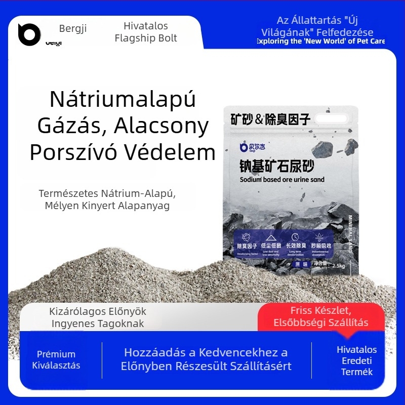 Berji dezodoráló hörcsög fürdőhomok – nem importált