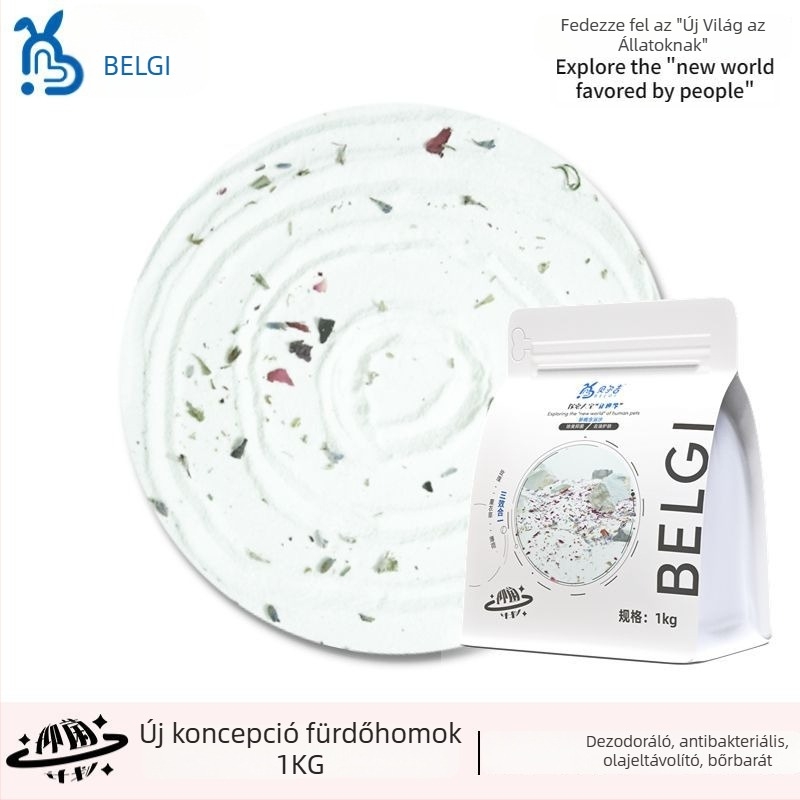 Berji dezodoráló hörcsög fürdőhomok – nem importált