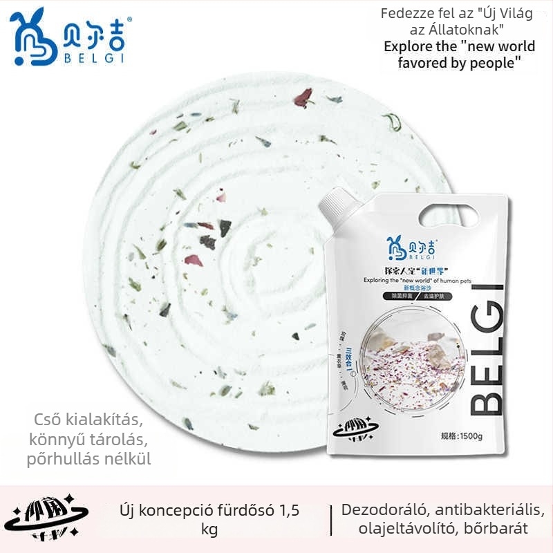 Berji dezodoráló hörcsög fürdőhomok – nem importált