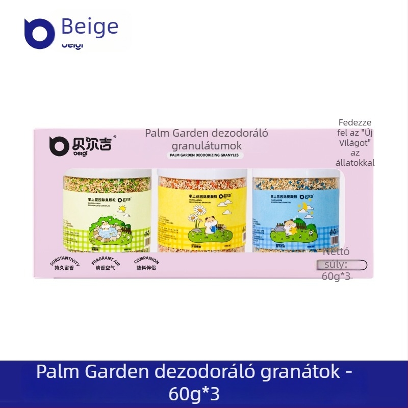 Berji dezodoráló hörcsög fürdőhomok – nem importált