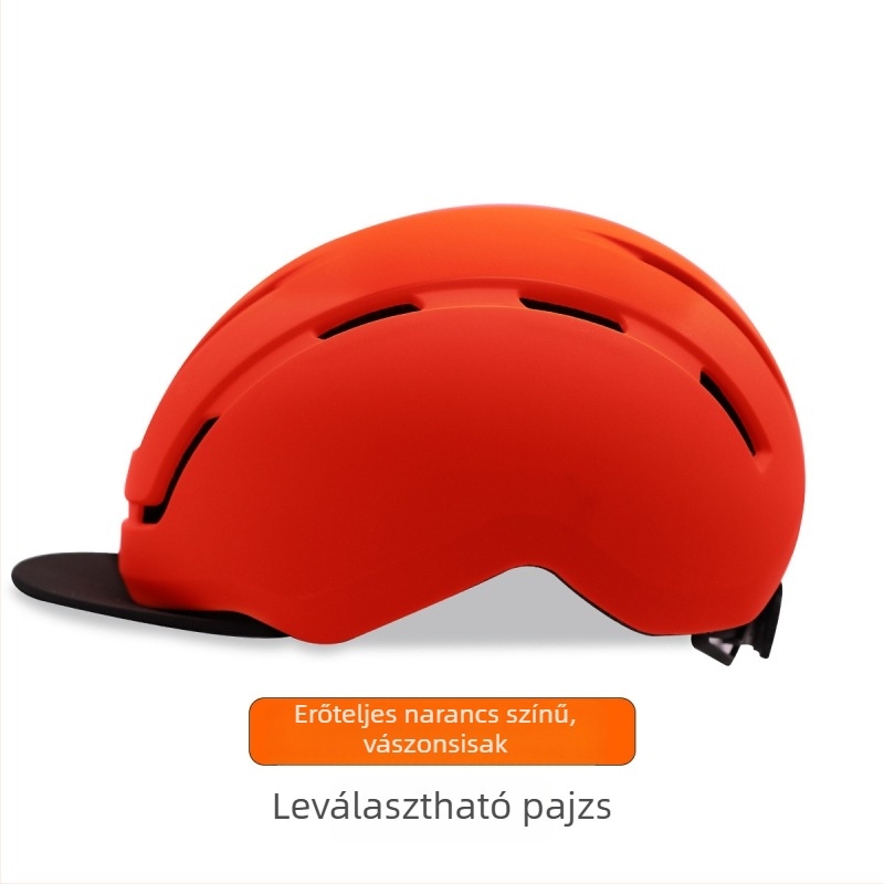 Testreszabható kerékpáros sisak - Anyag: PC+EPS+Textil; Uniszex, Felnőttek, Állítható, Kerékpározáshoz