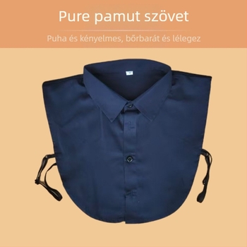 Levehető gallér 100% pamutból, felnőtteknek, uniszex, tavasz 2025