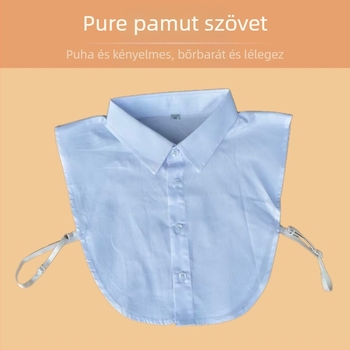 Levehető gallér 100% pamutból, felnőtteknek, uniszex, tavasz 2025