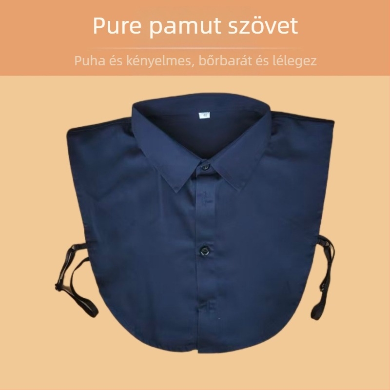 Levehető gallér 100% pamutból, felnőtteknek, uniszex, tavasz 2025