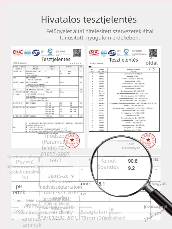 Bordázott pamutból készült póló csipke szegéllyel a hem-en, hosszú ujjas, kerek nyakú, karcsú szabás