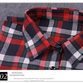 Pamut kockás dekoratív hamis gallér ingekhez – Szélesség 35, bélés pamut, Stílus Fashion Joker