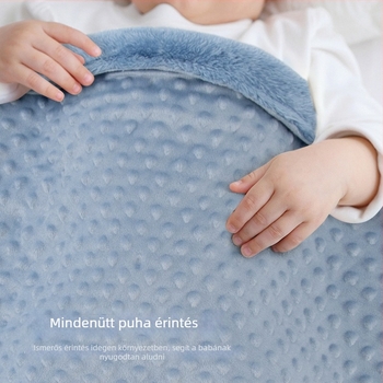 Bidoole Kétrétegű babatakaró korall polárból, 300–500 g, 1–3 éveseknek, egész évben használható, testreszabható