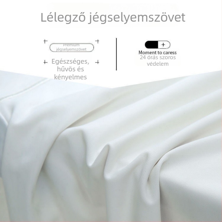 Ice Silk varrat nélküli női biztonsági nadrág – nyári 3/4 hosszúságú leggings, diszkrét védelem, plusz méret