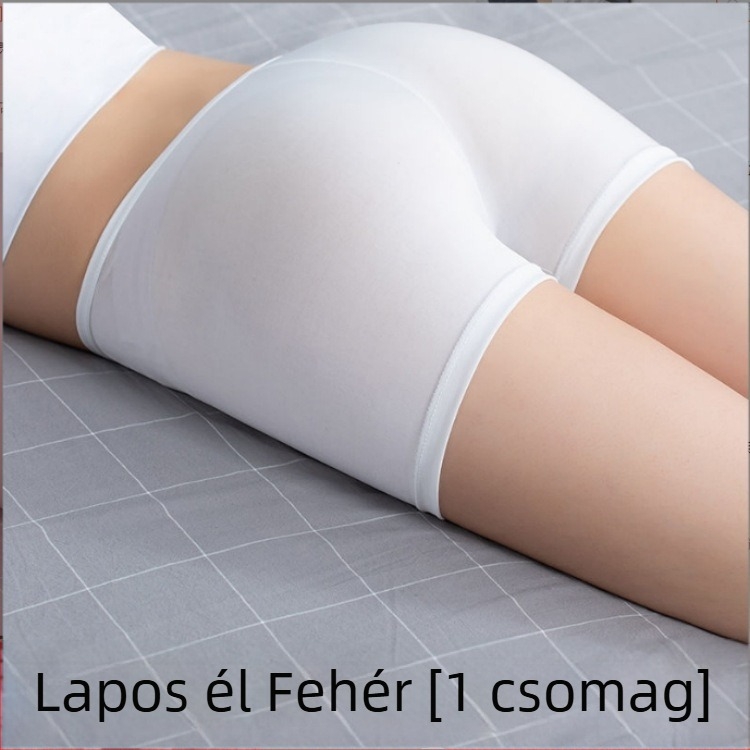 Ice Silk varrat nélküli női biztonsági nadrág – nyári 3/4 hosszúságú leggings, diszkrét védelem, plusz méret