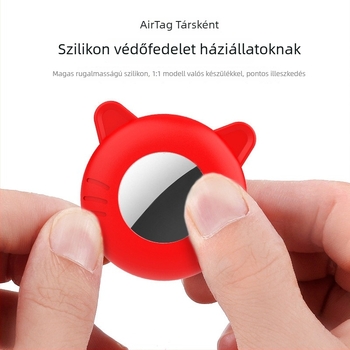 Szilikonból készült védőburkolat macska- és kutyanyakörv anti-lost nyomkövetőhöz, márka ZRX0001, nem bővíthető