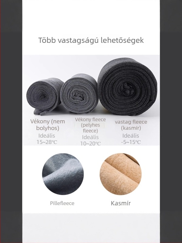 Anyasági leggings fleece belső bélésű, vastag téli modell, magas derék, viszkóz rost 90–95%, nagy rugalmasság