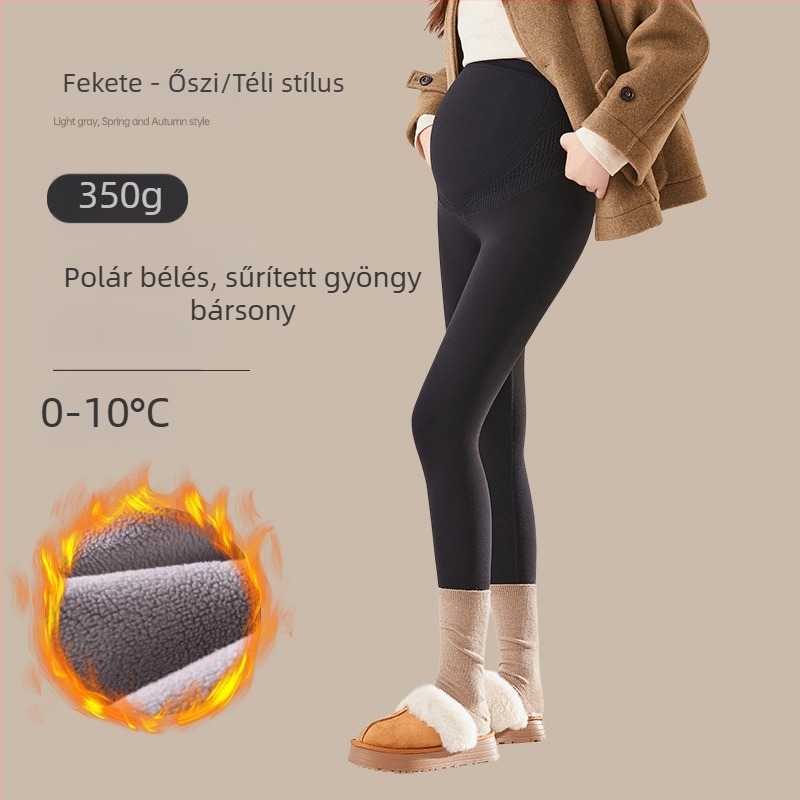 100%-os pamut kismama nadrág tavasz-őszre, új modell 2025, kényelmes jóga nadrág a has támogatásával, terhesség korai és késői szakaszára, alacsony testmagasságúaknak