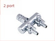 Rozsdamentes acél akváriumi oxigéncső osztó, szelep és levegőpumpa szabályozó