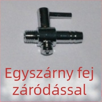 Rozsdamentes acél akváriumi oxigéncső osztó, szelep és levegőpumpa szabályozó