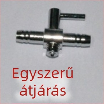 Rozsdamentes acél akváriumi oxigéncső osztó, szelep és levegőpumpa szabályozó
