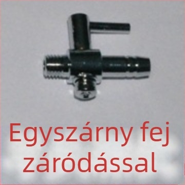 Rozsdamentes acél akváriumi oxigéncső osztó, szelep és levegőpumpa szabályozó