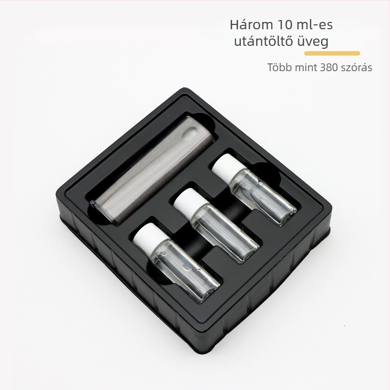 Háromrészes képernyőtisztító készlet notebookhoz, telefonhoz és számítógéphez — Modell 5332, Good Object márka, deionizált víz oldat, súly 0,054 kg
