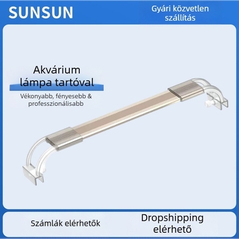 Akvárium LED lámpa alumíniumötvözetből, 1,5–20W, Morning front
