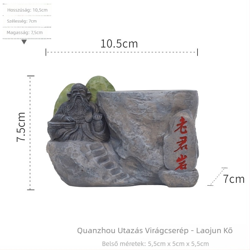 Szukkulenseknek gyantából készült virágtartó, Roogo/if, modern-minimalista stílus, gyantaművészeti alkotások