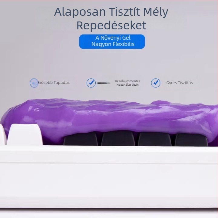 Billentyűzet tisztító készlet puha géllel - kjin, Modell Cleaning Soft Glue, Általános használat