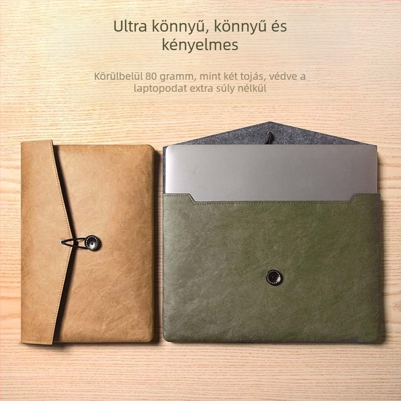 Laptop- és tabletvédő tok belső ütésálló réteggel, vízálló Oxford anyagból, esővédővel és levehető hordozó fogantyúval