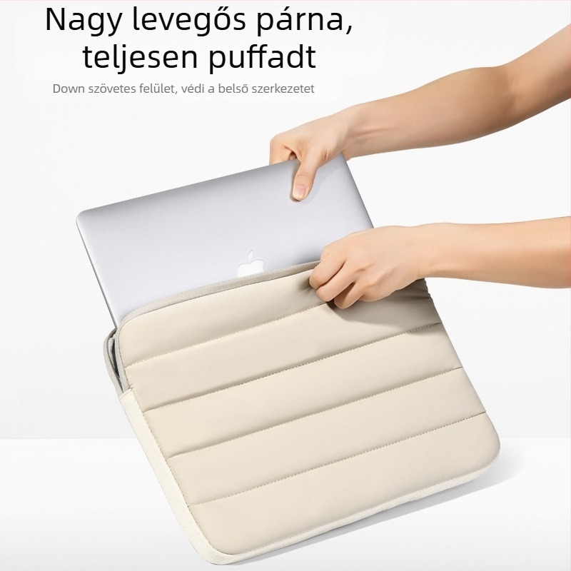 Laptop belső táska légzsákkal, vízálló, antibakteriális, rezgésálló