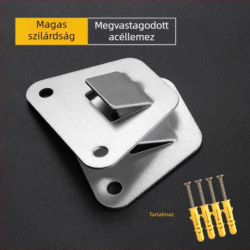 Oldalsó elszívó felhelyező lemez — nagy szilárdságú préselt szerkezeti acél, univerzális akasztó tartó, modern minimalist design, Márka The First Force, Anyag Más, Tanúsítás Nincs