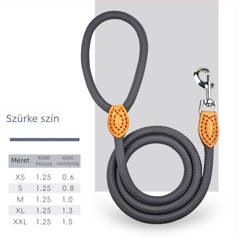 Egyhorgos Kutya Póráz | Nem Hosszabbítható, Anyag: Polipropilén + Poliészter, Márka: Nusa