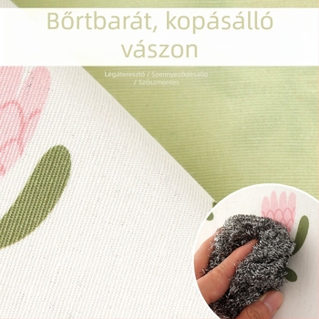Ujjakkal ellátott kötény, vászon, kopásálló, anti-folt, japán stílus