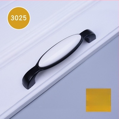 Kerámiából készült szekrényajtó fogantyú, modell 3030, modern minimalista stílus