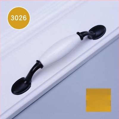 Kerámiából készült szekrényajtó fogantyú, modell 3030, modern minimalista stílus