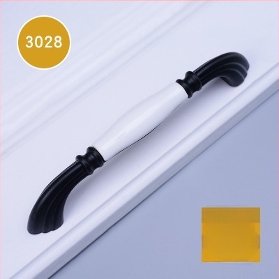 Kerámiából készült szekrényajtó fogantyú, modell 3030, modern minimalista stílus