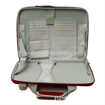 Xinwei neoprén laptop tok cipzárral, belső számítógépes rekesz, uniszex kézi táska stílusban, vízálló és kopásálló, ütésálló