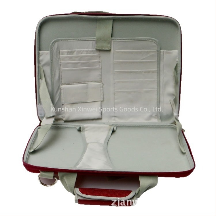 Xinwei neoprén laptop tok cipzárral, belső számítógépes rekesz, uniszex kézi táska stílusban, vízálló és kopásálló, ütésálló