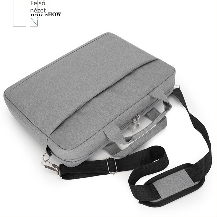 Laptop táska – Poliészter, lélegző, ultra könnyű, vágásbiztos, városi egyszerű stílusú válltáska