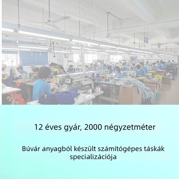 Minghai laptop táska, búváranyagból készült, vízálló, 2024 tavasz, uniszex