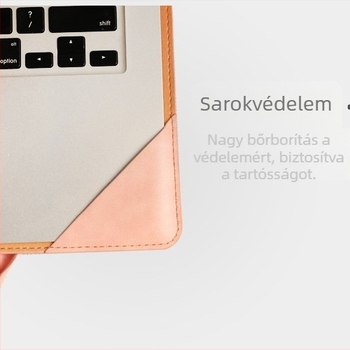 Apple/Huawei laptop táska, védőtok MacBook 13 hüvelykhez állvánnyal, belső rekesz 14–15 hüvelykre