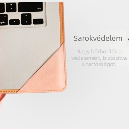 Apple/Huawei laptop táska, védőtok MacBook 13 hüvelykhez állvánnyal, belső rekesz 14–15 hüvelykre