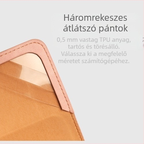 Apple/Huawei laptop táska, védőtok MacBook 13 hüvelykhez állvánnyal, belső rekesz 14–15 hüvelykre