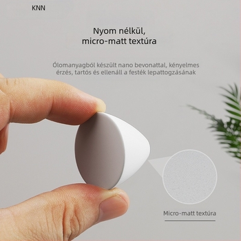 K.N.N 1891 Egylyukú fogantyú szekrényekhez, gardróbokhoz és fiókokhoz — cinkötvözet, modern minimalist stílus, bőrhatás spray felület