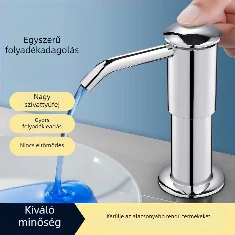 Konyhai mosogatószer adagoló pumpa hosszabbító csővel